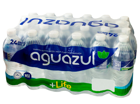 AGUAZUL 24/500ML (AGUA EN BOTELLA PET)