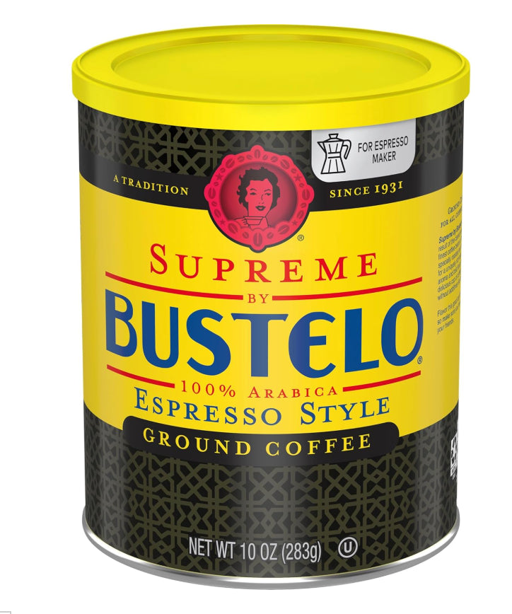 CAFE BUSTELO SUPREME COFFEE CAN 12/10oz