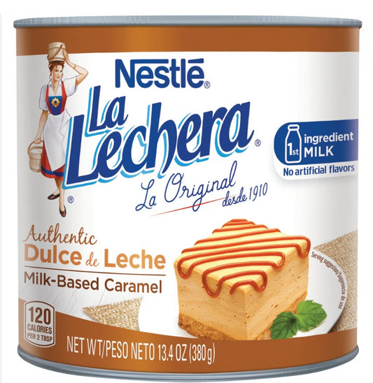 NESTLE LA LECHERA CONDENSED MILK DULCE DE LECHE 24/ 13.4oz