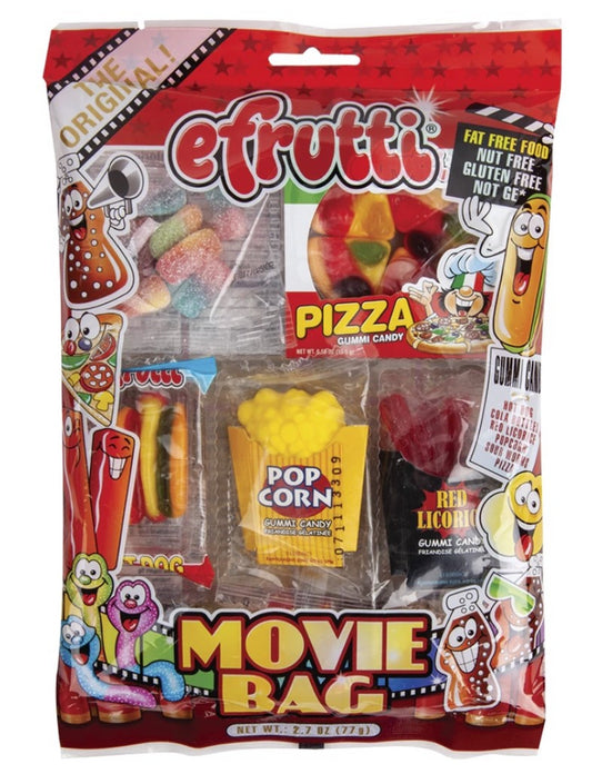 EFRUTTI GUMMI PEG BAG MOVIE TRAY 12/2.7 OZ