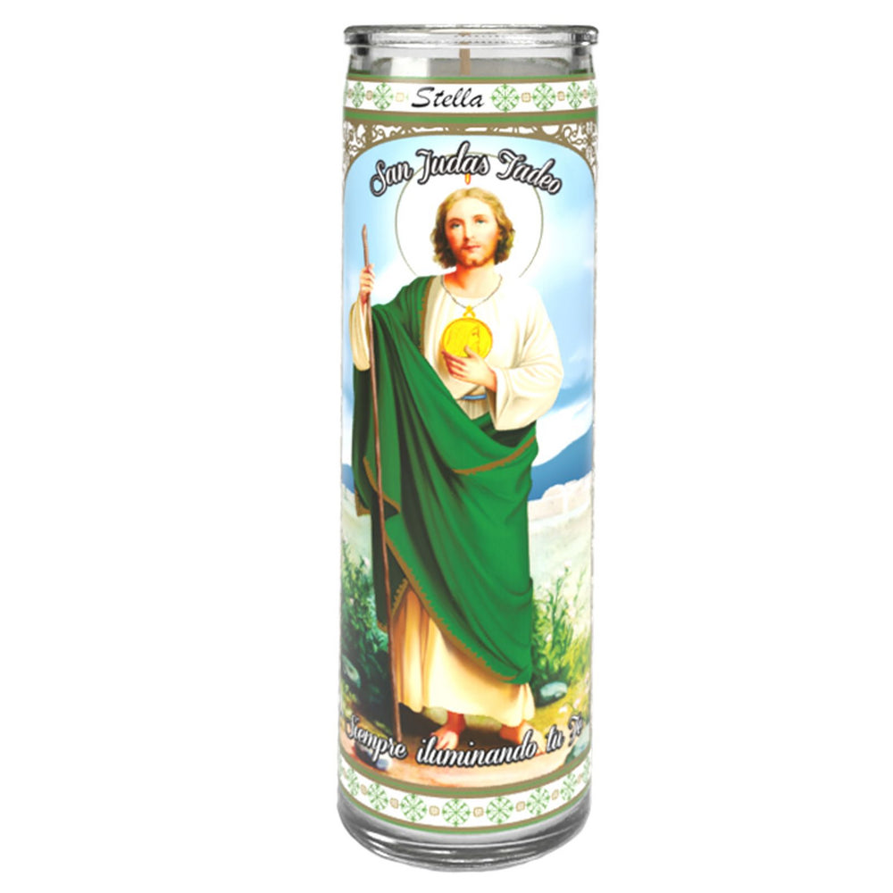 VELADORA STELLA SAN JUDAS TADEO BLANCA 12/1
