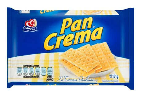 GAMESA GALLETAS MEX PANCREMA 22/151g