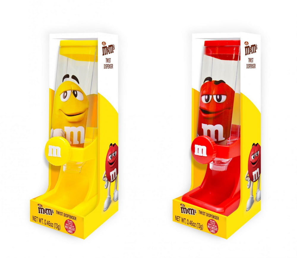 M&M TWIST M DISPENSERS 9/0.46OZ