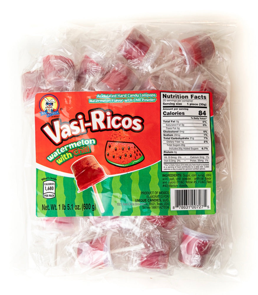 EL AZTECA VASI-RICO SANDIA C/ CHILE 16/20pc
