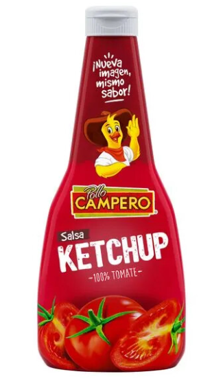 SALSA KETCHUP CAMPERO 18/14oz