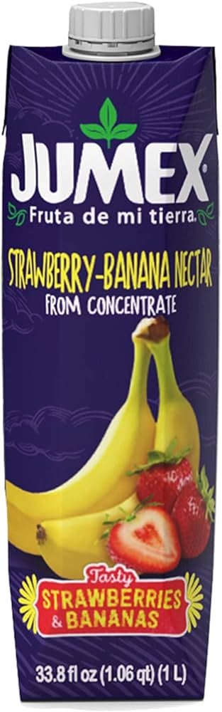JUMEX STRAWBERRY BANANA TETRA 12/33.80OZ