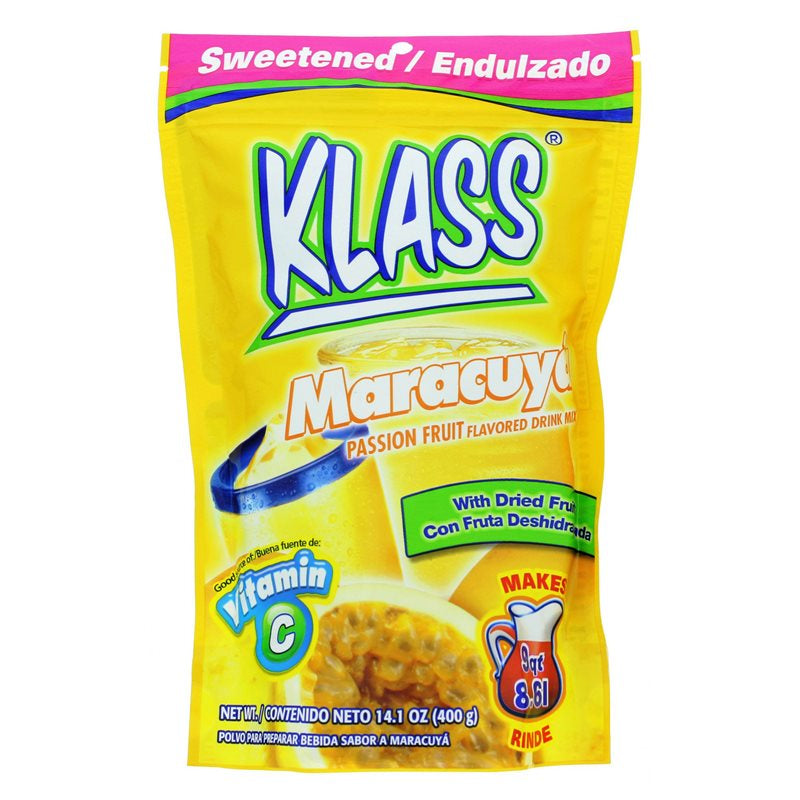 KLASS DRINK MIX MARACUYA 18/14.1OZ