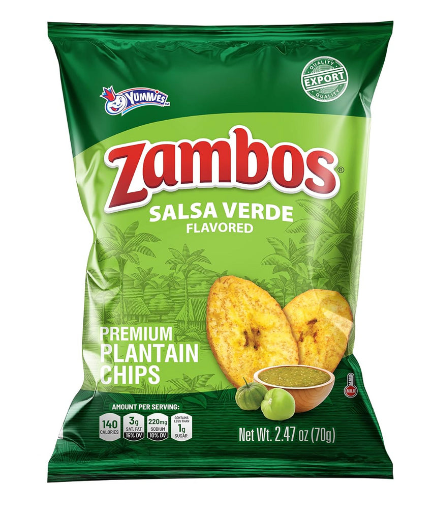 YUMMIES ZAMBOS SALSA VERDE 24/ 150g