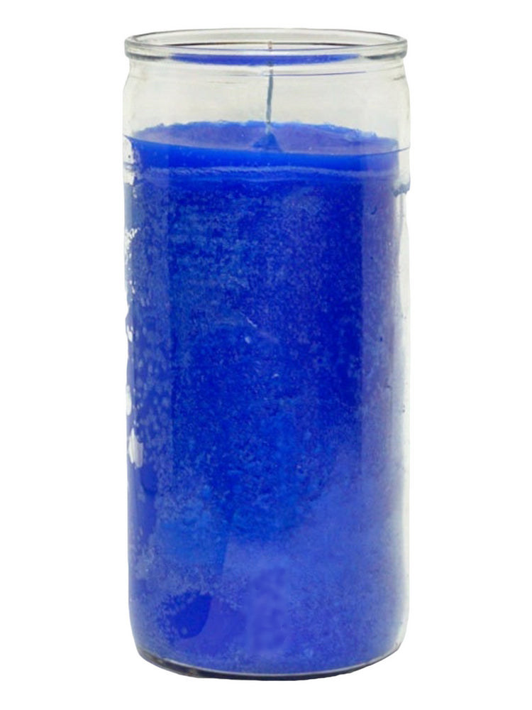 VELADORA 14 DIAS AZUL 6/1