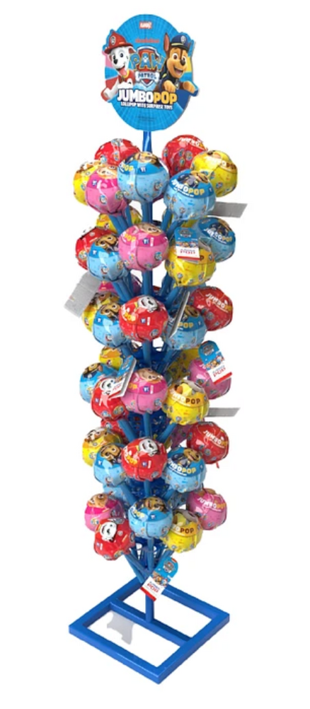 NICKELODEON PAW PATROL JUMBO POP METAL STAND 1/96ct