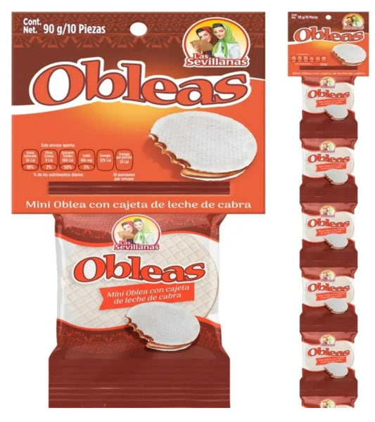 LAS SEVILLANAS MINI WAFER TIRA 20/10/3.17oz