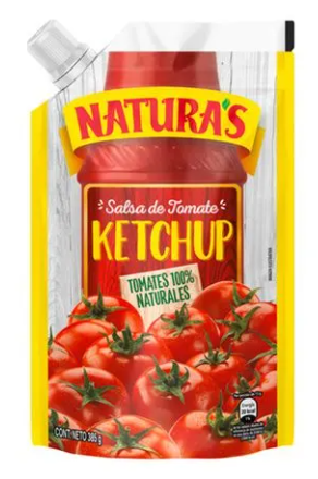 NATURAS KETCHUP 24/385g