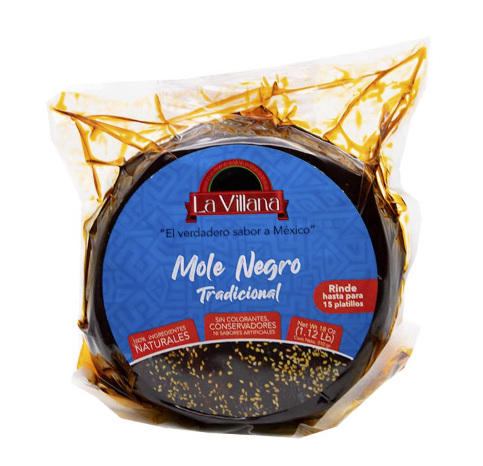 LA VILLANA MOLE NEGRO 6/1.12LBS (510g)