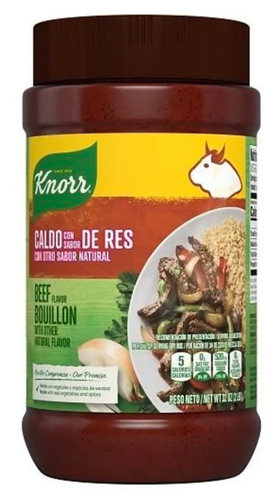 KNORR MEXICAN BEEF BOUILLON MIX 6/2LBS