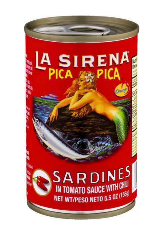 LA SIRENA PICA PICA 25 X 5.5OZ / 155GR.