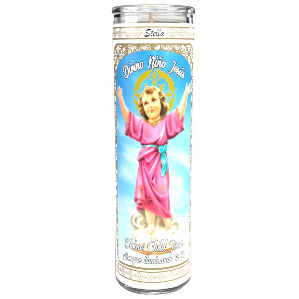 VELADORA STELLA DIVINO NIÑO JESUS - WHITE 12/1