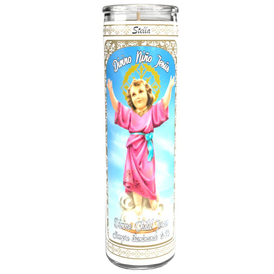 VELADORA STELLA DIVINO NIÑO JESUS - WHITE 12/1