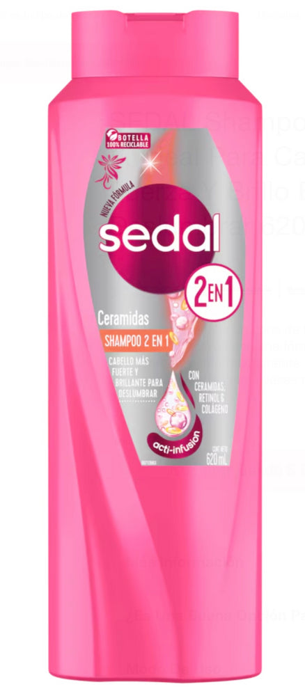 SHAMPOO SEDAL CEREMIDAS 2 EN 1 12/ 620ML