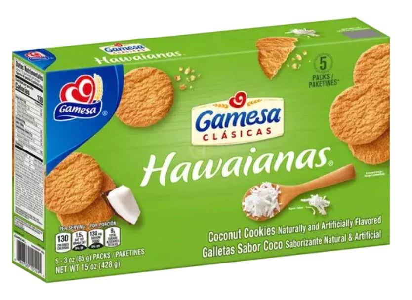 GAMESA HAWAIANAS 12/ 15OZ
