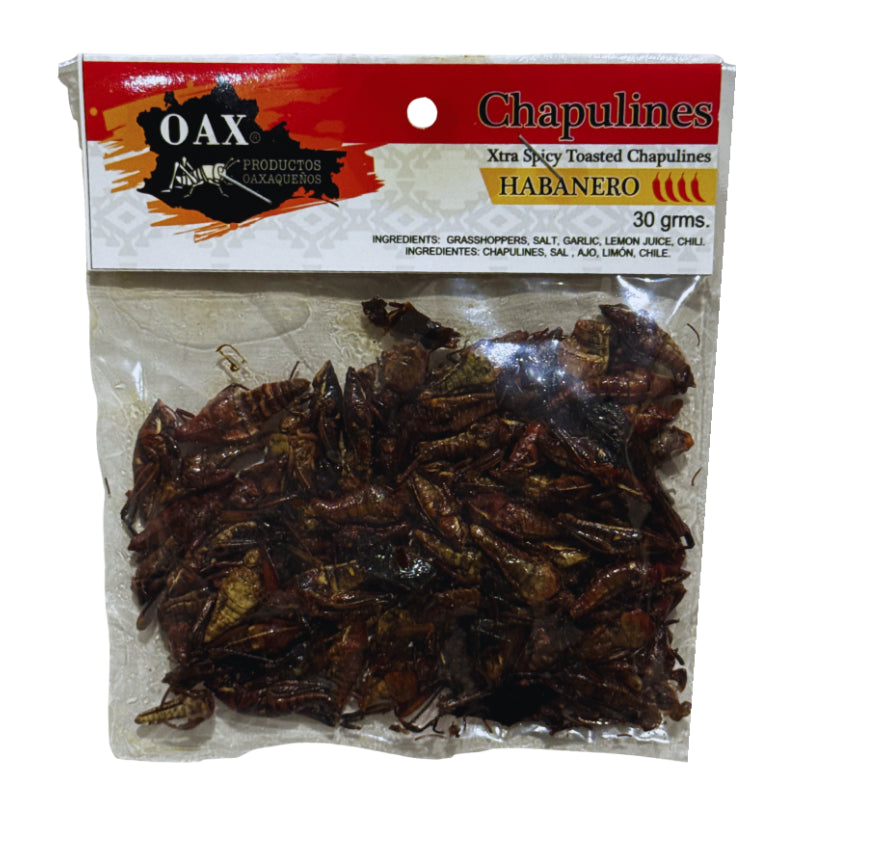CHAPULINES HABANEROS 6/30g