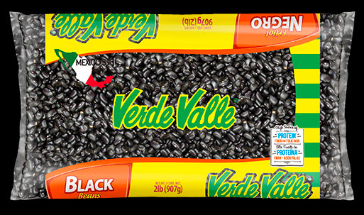 V.V BLACK BEANS 12/ 2 LBS