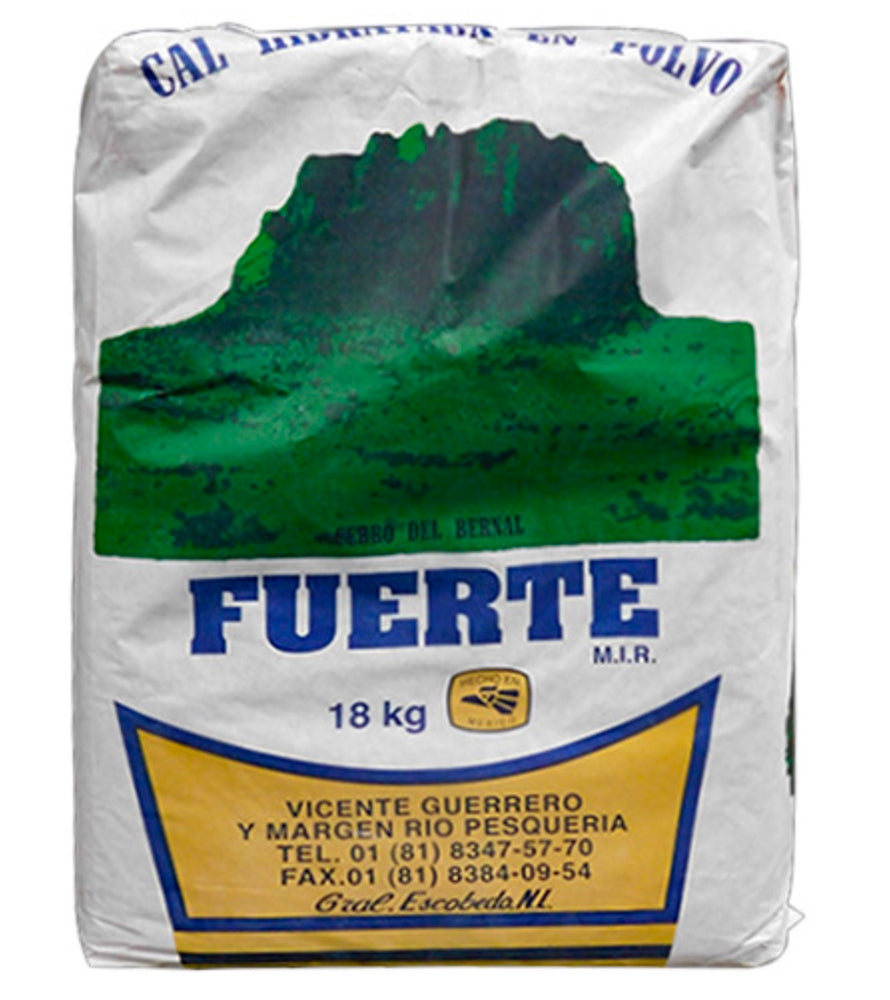 CAL HIDRATADA FUERTE 40LBS (18 PKS OF 1KG EA.)