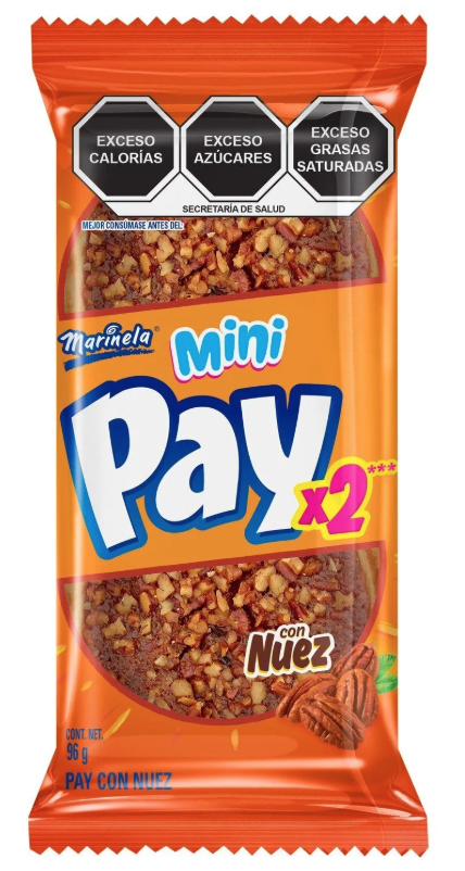 GALLETA MARINELA MEX PAY DE NUEZ 18/ 3oz