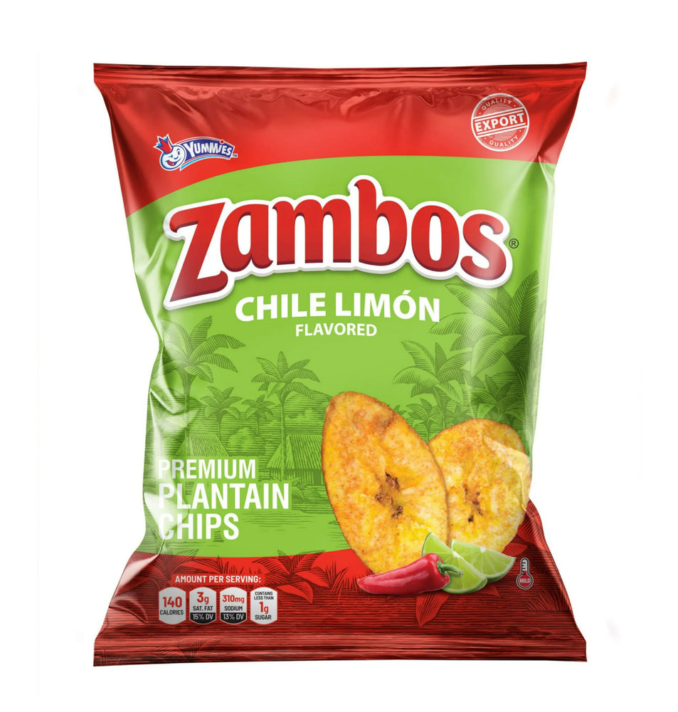 YUMMIES ZAMBOS PICOSITAS CON CHILE LIMON Y SAL 24/ 150g