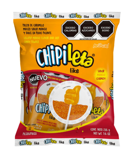 ANAHUAC CHIPILETA LIKE (MANGO CHAMOY) 24/12pc