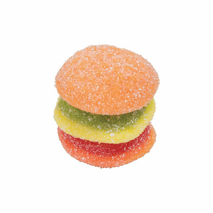 EFRUTTI GUMMI COUNTER DISPLAY MINI BURGER SOUR 60 PCS