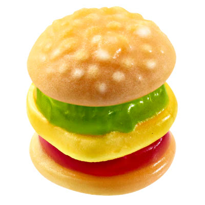 EFRUTTI GUMMI COUNTER DISPLAY MINI BURGER 60 PCS