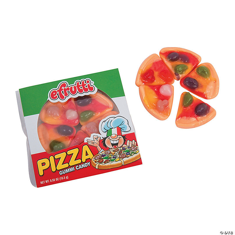 EFRUTTI GUMMI COUNTER DISPLAY PIZZA 48 PCS